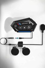 İnterkom Intercom Kask Kulaklık Bt22 Bluetooth Motosiklet Kulaklık 5.0 Bluetooth - Görsel 4