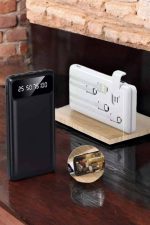 Powerbank 20.000 Mah Dijital Göstergeli LCD Ekran Uzun Pil Ömrü - Görsel 3