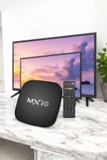 TV Box Android Uyumlu 4 Çekirdekli WİFİ Bağlantılı 4K - Görsel 3