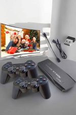 20.000 Oyunlu Premium Model Oyun Konsolu 8k Android Tv HD Game Stick - Görsel 2