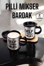 Mikser Kupa Yazılı Mug Bardak Karıştırma Özelliği - Görsel 6