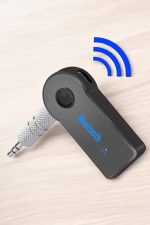 Tüm Araçlara Uyumlu Aux Car Bluetooth Kablosuz Araç Bağlantı Kiti - Görsel 4