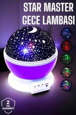 Çocuklara Özel Yıldızlı Gece Lambası - Görsel 5