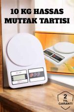 Net LCD Ekran ve Otomatik Kapanma Özelliği ile Uzun Ömürlü Dijital Mutfak Tartısı - Görsel 5