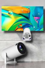 130 İnç Geniş Ekran ve 4K Destekli Full HD Projeksiyon Cihazı - Görsel 3