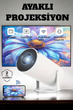 130 İnç Geniş Ekran ve 4K Destekli Full HD Projeksiyon Cihazı - Görsel 5