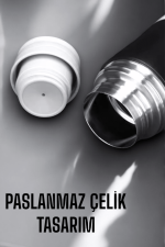 500 ml Kapasiteli Taşınabilir Basınçlı Termos Seti Günlük Kullanım için İdeal - Görsel 2