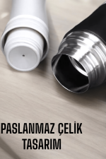 Şık ve Dayanıklı 3 Bardaklı Termos Seti Uzun Süre Isı Koruma Özellikli - Görsel 3