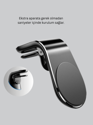 360° Ayarlanabilir Araç Telefon Tutucu – Tüm Telefonlarla Uyumlu