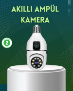 360 Derece Panoramik WiFi Kamera – Full HD Ev Güvenlik Sistemi - Görsel 5