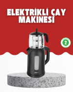 Sıcak Tutma Özellikli 2’si 1 Arada Çay Makinesi ve Su Isıtıcı - Görsel 5