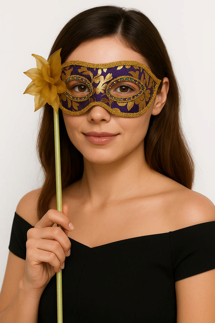 1220919_luks-tasli-sapli-maskeli-balo-maskesi-mor-renk-35-cm-resim-5010.jpg Lüks Taşlı Saplı Maskeli Balo Maskesi Mor Renk 35 cm - Görsel 1