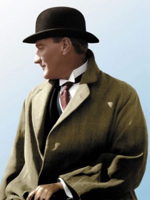 Siyah Renk Atatürk Şapkası