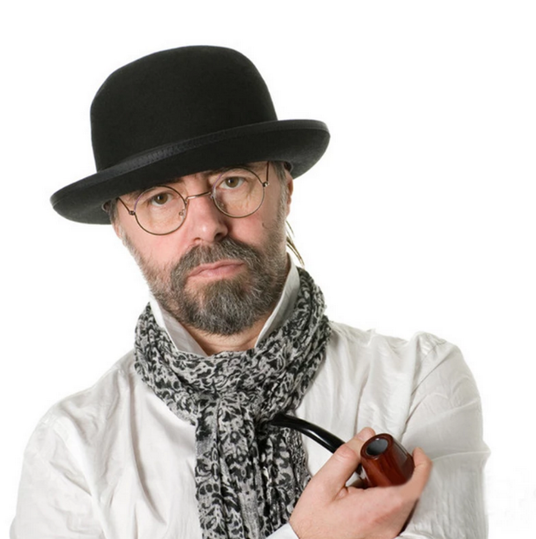 1220984_Siyah-Renk-Yetiskin-Boy-Retro-Bo-resim-3922.png Siyah Renk Yetişkin Boy Retro Bowler Derby Şapkası 58 cm - Görsel 1