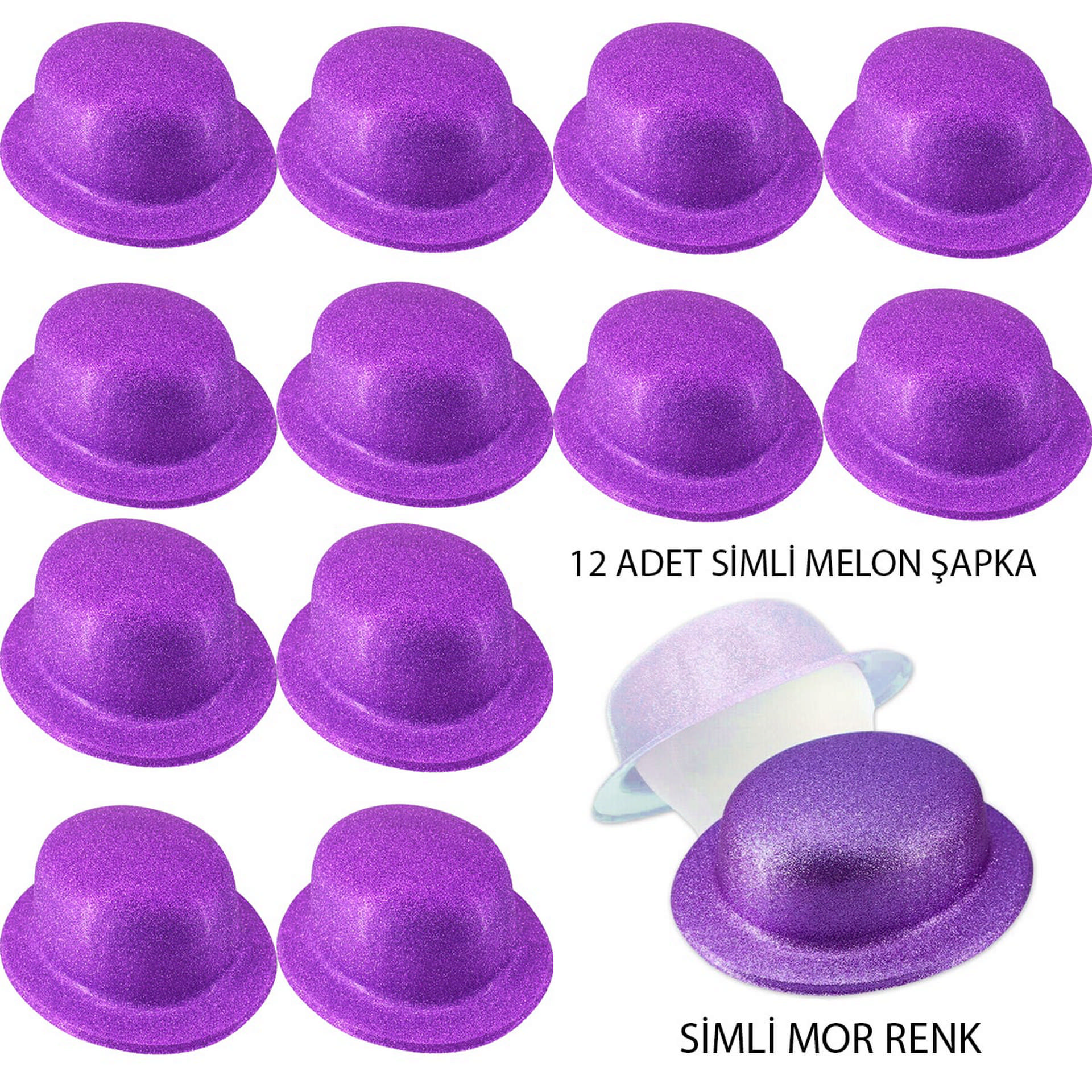 1221024_mor-renk-simli-melon-yuvarlak-parti-sapkasi-12-adet-resim-4799.jpg Mor Renk Simli Melon Yuvarlak Parti Şapkası 12 Adet - Görsel 1