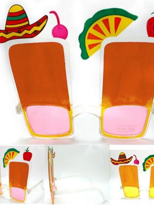 Sombrero Hawaii Fiesta Meyve Figürlü Yaza Merhaba Gözlük