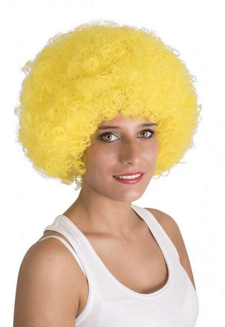 1221458_Sari-Renk-Kivircik-Afro-Bonus-Peruk-resim-1575.jpg Sarı Renk Kıvırcık Afro Bonus Peruk - Görsel 1