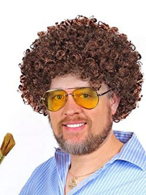 Bob Ross Bonus Peruk Kahverengi Renk 120 gr