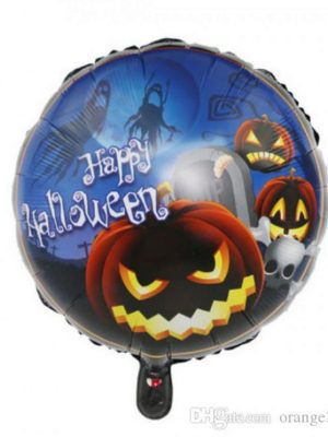 Happy Halloween Balkabağı Folyo Balon 18 inç
