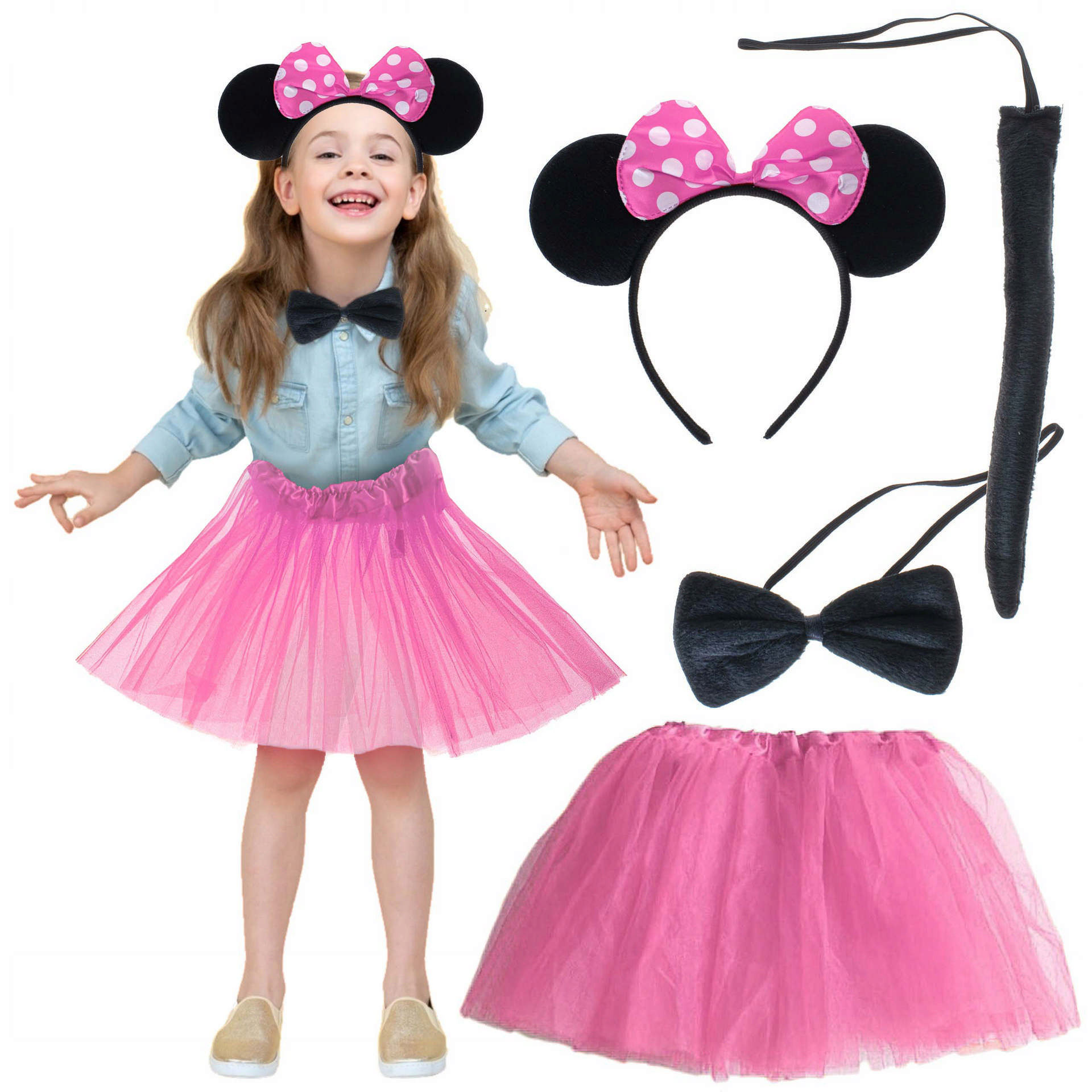 1221859_minnie-kostum-seti-pembe-tutu-etek-pembe-tac-papyon-kuyru-resim-5070.jpg Minnie Kostüm Seti (Pembe Tütü Etek + Pembe Taç + Papyon + Kuyruk) - Görsel 1