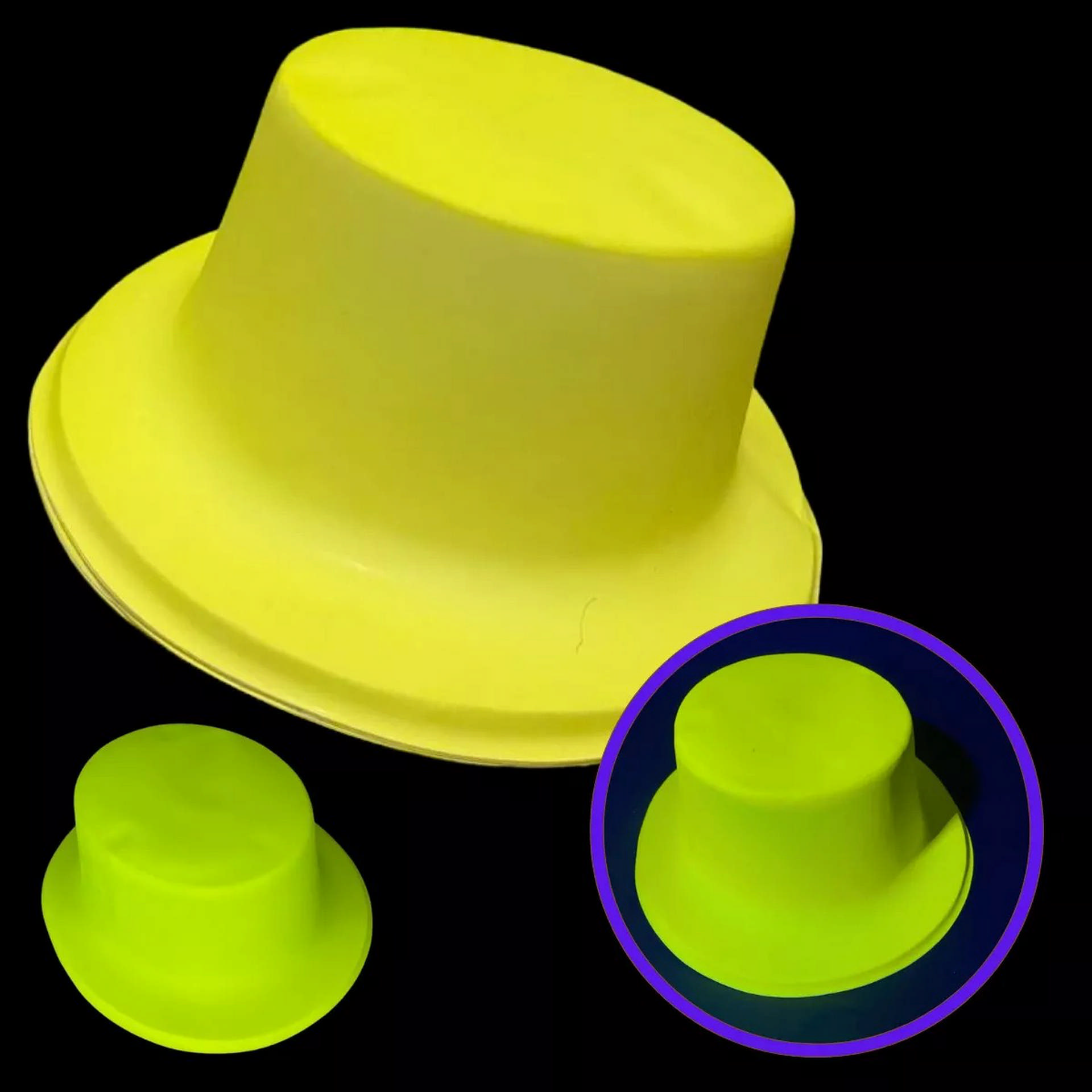 1221917_neon-partisi-sari-renk-plastik-fotr-sapka-resim-4992.jpg Neon Partisi Sarı Renk Plastik Fötr Şapka - Görsel 1