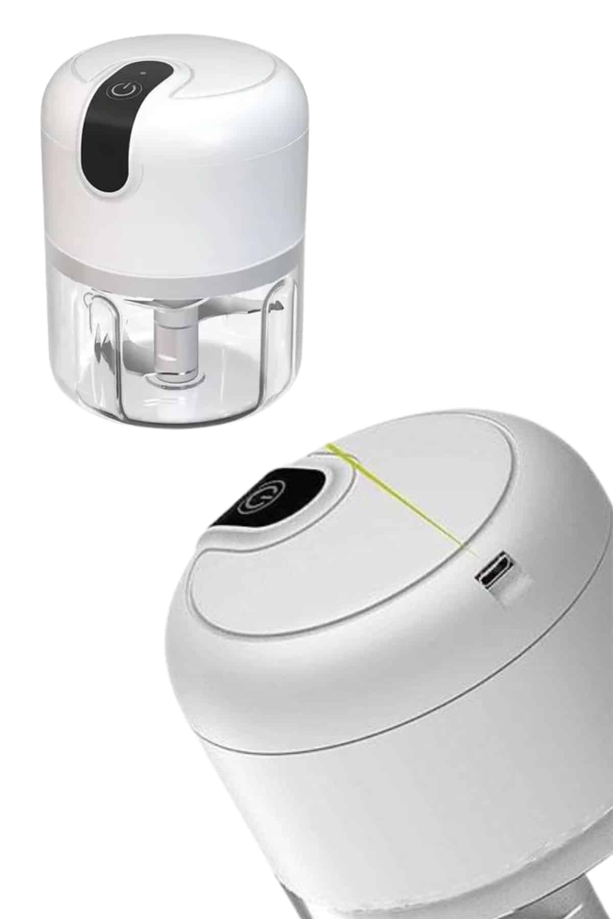 1238086_7-150.jpg Mini Doğrayıcı Rondo Taşınabilir Mini El Blender Paslanmaz Çelik - Görsel 1