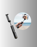 Bluetooth’lu Işıklı Selfie Çubuğu – Katlanabilir, 130 cm - Görsel 4