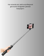 Bluetooth Selfie Çubuğu - Görsel 4