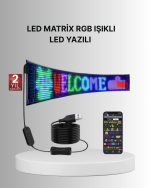 Gece Kullanıma Uygun  Pixel RGB LED Panel Estetik Atmosfer Işığı - Görsel 5