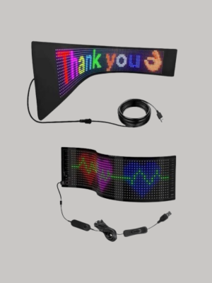 Gece Kullanıma Uygun  Pixel RGB LED Panel Estetik Atmosfer Işığı