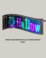 Gece Kullanıma Uygun  Pixel RGB LED Panel Estetik Atmosfer Işığı - Görsel 4