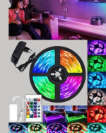 Uzaktan Kumandalı RGB Smart Şerit LED Işık Esnek ve Taşınabilir Dekorasyon - Görsel 4