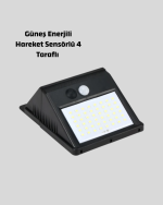 Solar LED Bahçe Aydınlatma – Hareket Sensörlü, Güneş Paneliyle Şarj Olan, IP65 Dayanıklı - Görsel 3