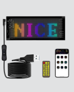 5V USB Akıllı Piksel LED Panel – Mobil Uygulama Kontrollü, Renkli Işık Efektli - Görsel 4