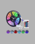 RGB Smart Şerit LED – TV Arkası ve Dekoratif Alanlar İçin Işık Şeridi - Görsel 2
