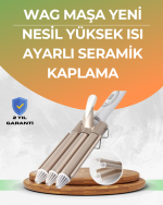 Profesyonel Kullanıma Uygun Bukle Maşası - Görsel 5