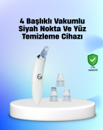 Vakum Teknolojili Siyah Nokta Temizleyici Cihaz – 4 Farklı Başlık ve Derinlemesine Gözenek Temizliği - Görsel 5