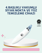 Cilt Dostu Vakumlu Siyah Nokta Temizleyici – Siyah Nokta, Yağ ve Makyaj Kalıntılarına Karşı - Görsel 5