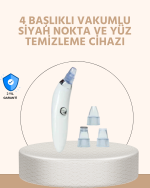 Güçlü Vakumlu Siyah Nokta Temizleyici – Cilt Pürüzlerini Gideren - Görsel 5