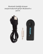 Car Bluetooth AUX Oto MP3 Player Kablosuz Müzik ve Görüşme Cihazı - Görsel 2