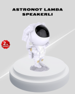 Astronot Yıldız Projeksiyon Lambası 8 Efektli Uzaktan Kumandalı Gece Işığı - Görsel 5