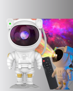 Astronot Yıldız Projeksiyon Lambası 8 Efektli Uzaktan Kumandalı Gece Işığı - Görsel 3