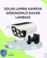 3 Modlu Güneş Paneli Aydınlatmalı Dış Mekan Güvenlik Işığı – IP65 Su Geçirmez, PIR Sensörlü - Görsel 5