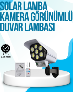 Kablosuz, Güneş Paneliyle Şarj Olan Dış Mekan Lambası – 8-10 Saat Aydınlatma Süresi - Görsel 5