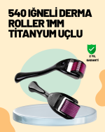 Cilt Yenileyici Derma Roller – Mikro İğneli Bakım Aracı - Görsel 5
