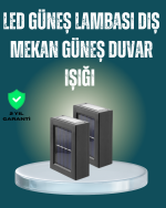 Suya Dayanıklı Güneş Enerjili Bahçe Lambası - Görsel 5