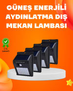 Montajlı Güneş Enerjili Duvar Tipi Aydınlatma – 8 Saat Çalışma Süresi - Görsel 5