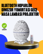 Yüksek Çözünürlüklü LED Galaksi Projektör + 19 Sesli Uyku Makinesi - Görsel 5