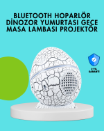 Dinozor Yumurtası Tasarımlı Gece Lambası – Müzik ve Işık Senkronizasyonlu - Görsel 5