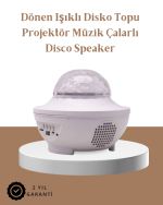 Müzik Ritimli Işık Değişimi & Dönen Dalga Efekti – Galaxy Projektör - Görsel 5